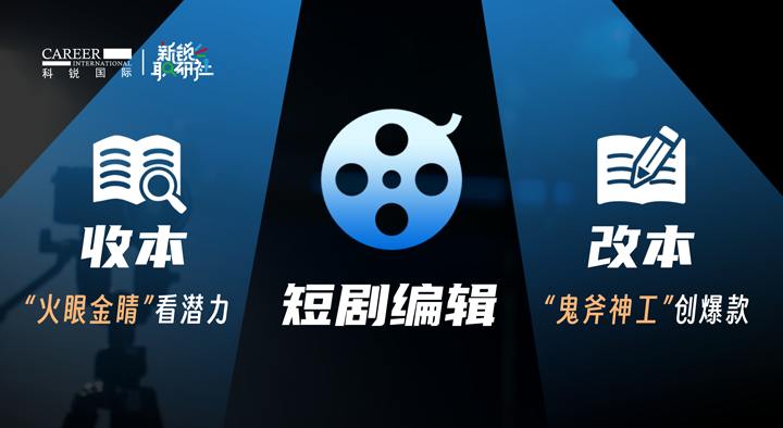 人力资源公司KU酷游(中国)国际泛娱乐业务负责人为大家介绍短剧编辑这一近年来炙手可热的岗位人才市场情况